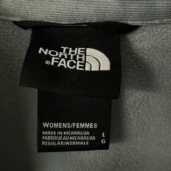 EUC North Face Women Apex Bionic 3 WindWall Soft Shell Jacket - Heather Gray L - Picture 5 of 10
